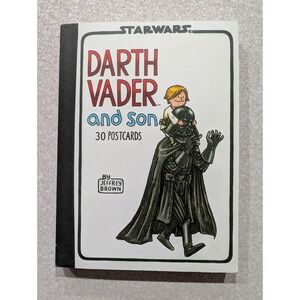 StarWars Darth Vader and Son 30 Postcard Book by Jeffrey Brown